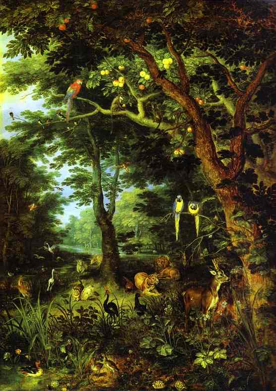 'Paradise' by Jan Brueghel the Younger